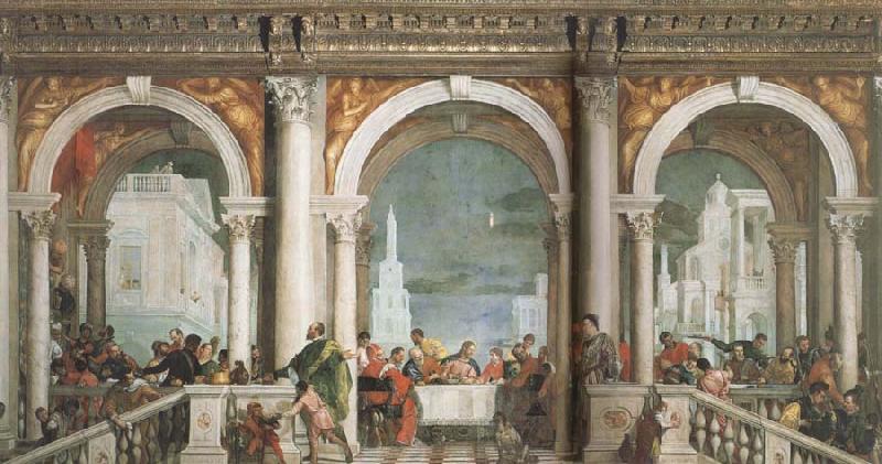 Paolo  Veronese Supper in the House of Leiv China oil painting art